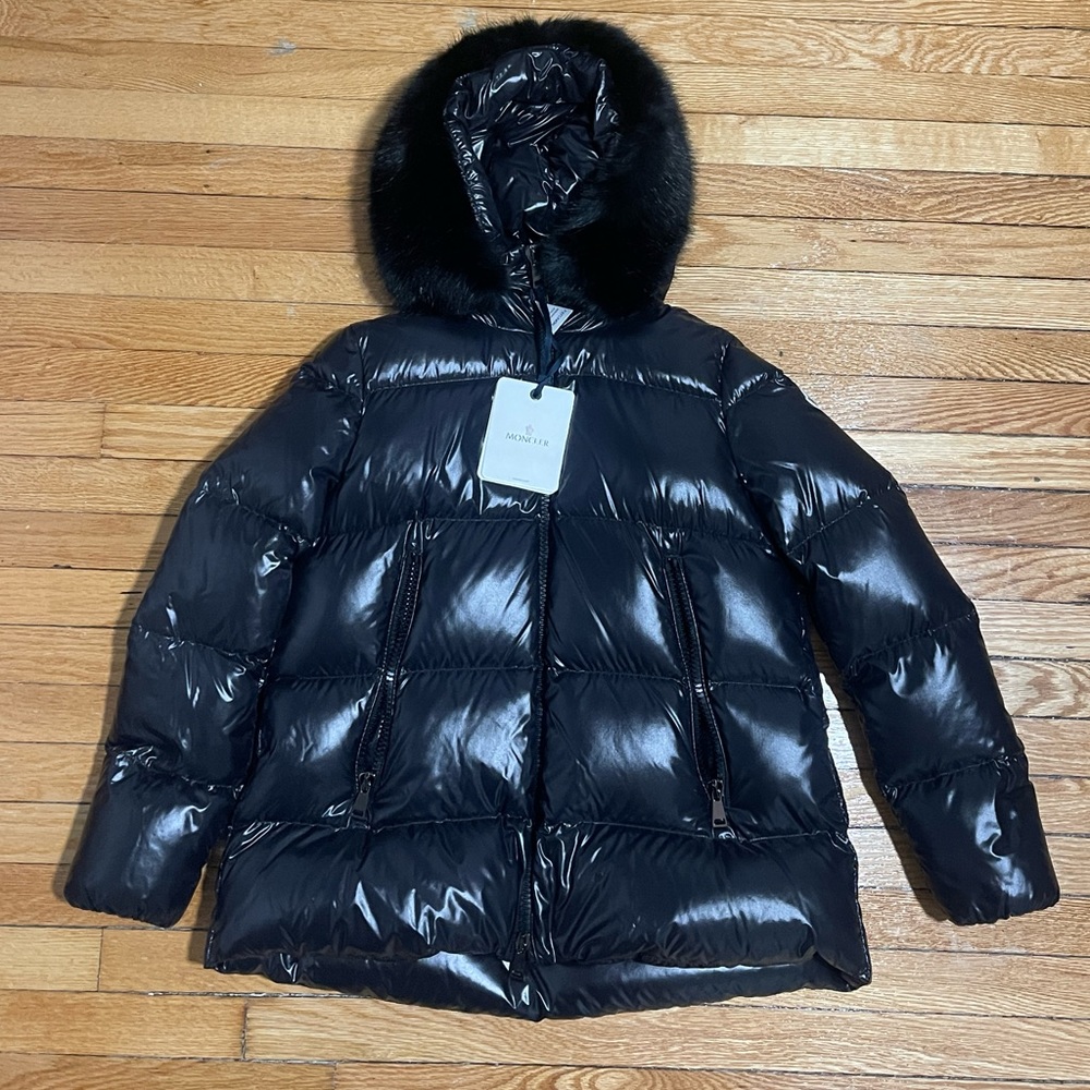MONCLER - Laiche short down jacket - Black